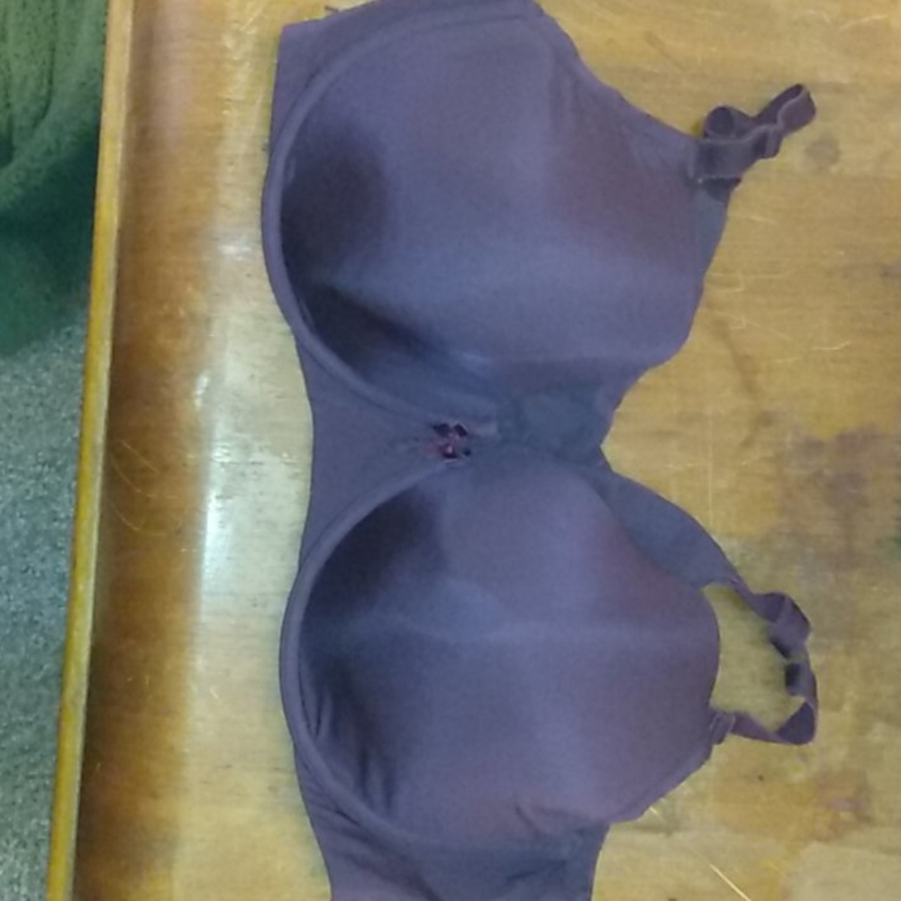 Purple bra